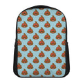 Lovely Poop Pattern Print Casual Backpack