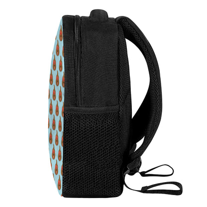 Lovely Poop Pattern Print Casual Backpack