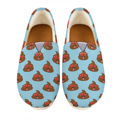 Lovely Poop Pattern Print Casual Shoes