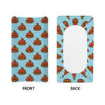 Lovely Poop Pattern Print Changing Pad Cover