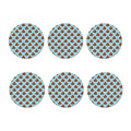 Lovely Poop Pattern Print Coaster Set