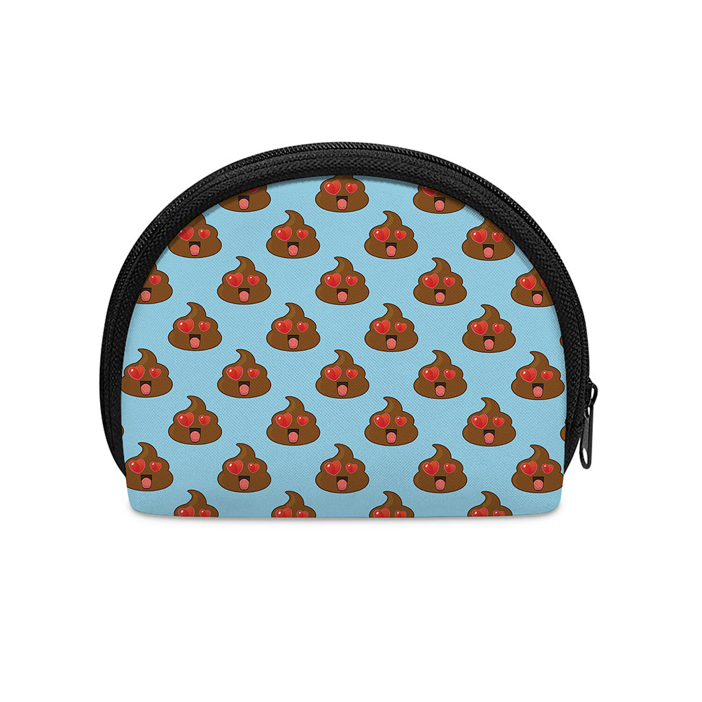Lovely Poop Pattern Print Coin Purse