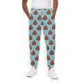 Lovely Poop Pattern Print Cotton Sweatpants