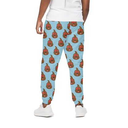 Lovely Poop Pattern Print Cotton Pants