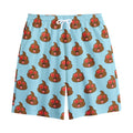 Lovely Poop Pattern Print Cotton Shorts
