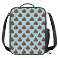 Lovely Poop Pattern Print Crossbody Lunch Bag