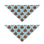 Lovely Poop Pattern Print Dog Bandana