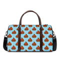 Lovely Poop Pattern Print Duffel Bag