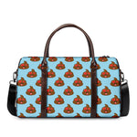 Lovely Poop Pattern Print Duffle Bag