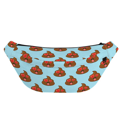 Lovely Poop Pattern Print Fanny Pack