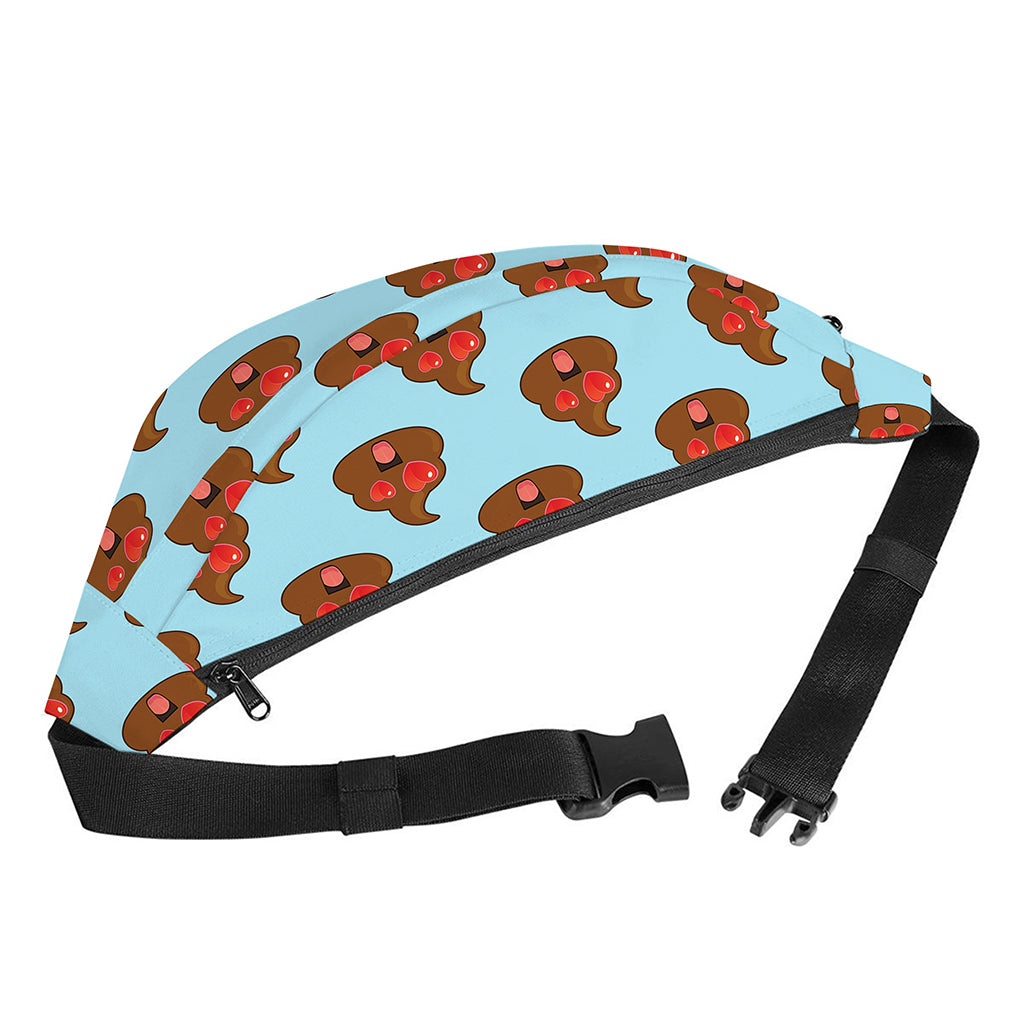 Lovely Poop Pattern Print Fanny Pack
