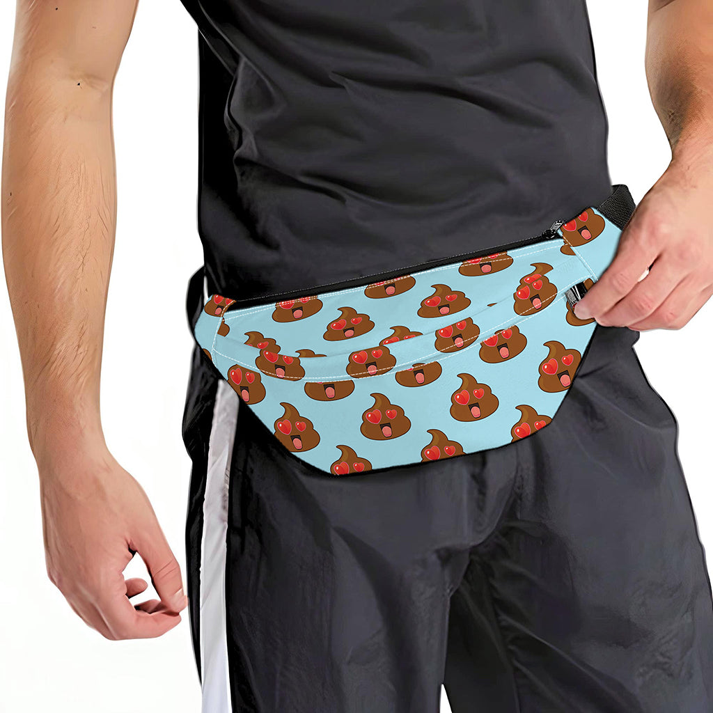 Lovely Poop Pattern Print Fanny Pack