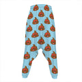 Lovely Poop Pattern Print Hammer Pants