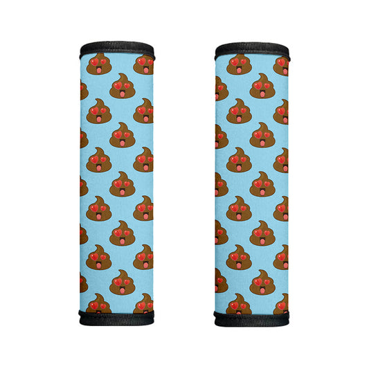 Lovely Poop Pattern Print Handle Covers