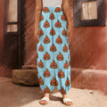 Lovely Poop Pattern Print Harem Pants