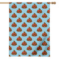 Lovely Poop Pattern Print House Flag