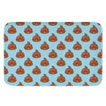 Lovely Poop Pattern Print Indoor Door Mat