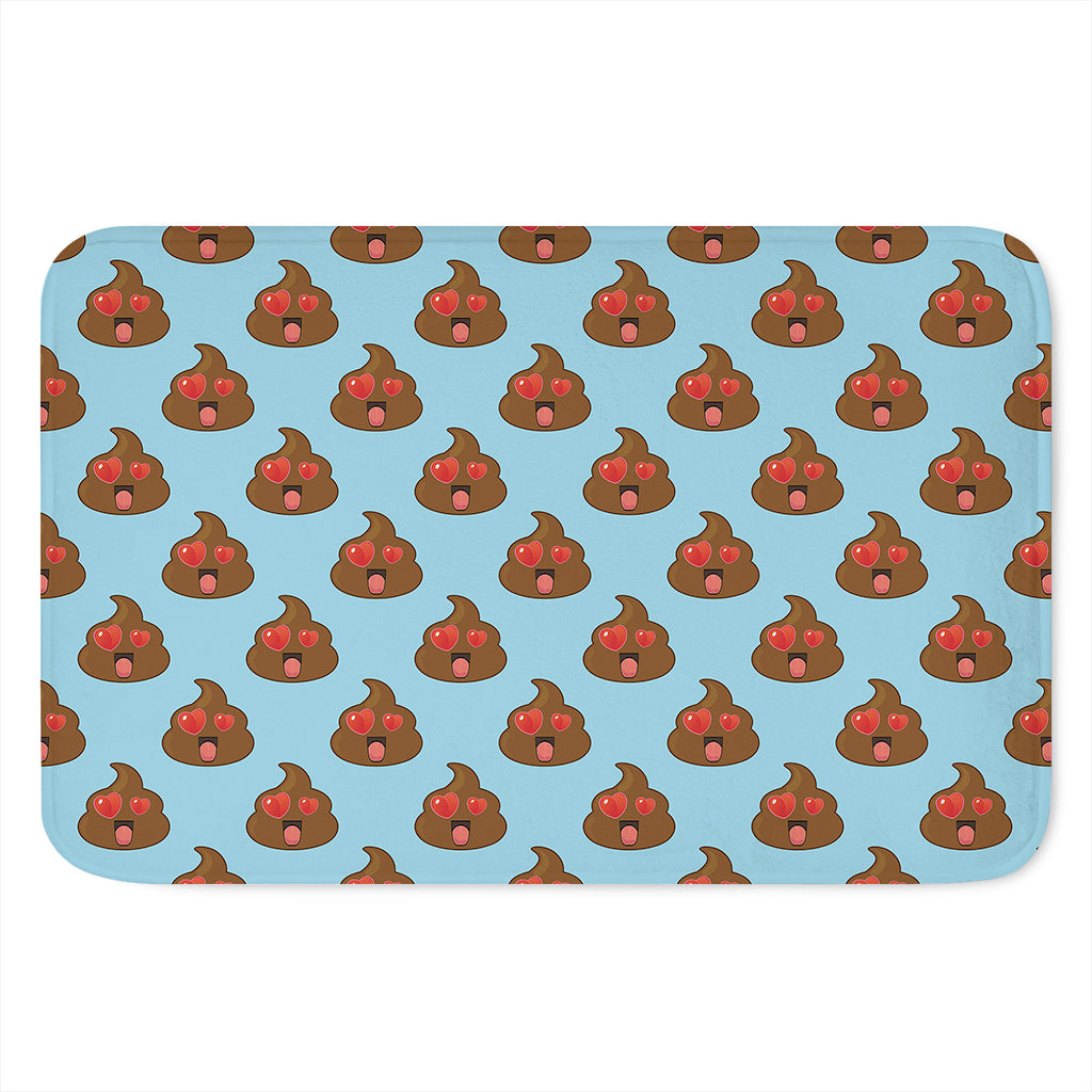 Lovely Poop Pattern Print Indoor Door Mat