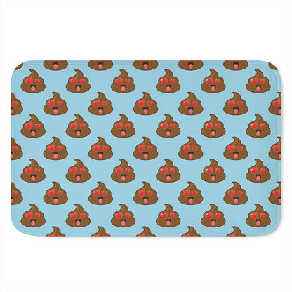 Lovely Poop Pattern Print Indoor Door Mat