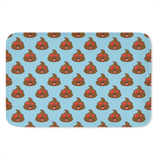 Lovely Poop Pattern Print Indoor Door Mat
