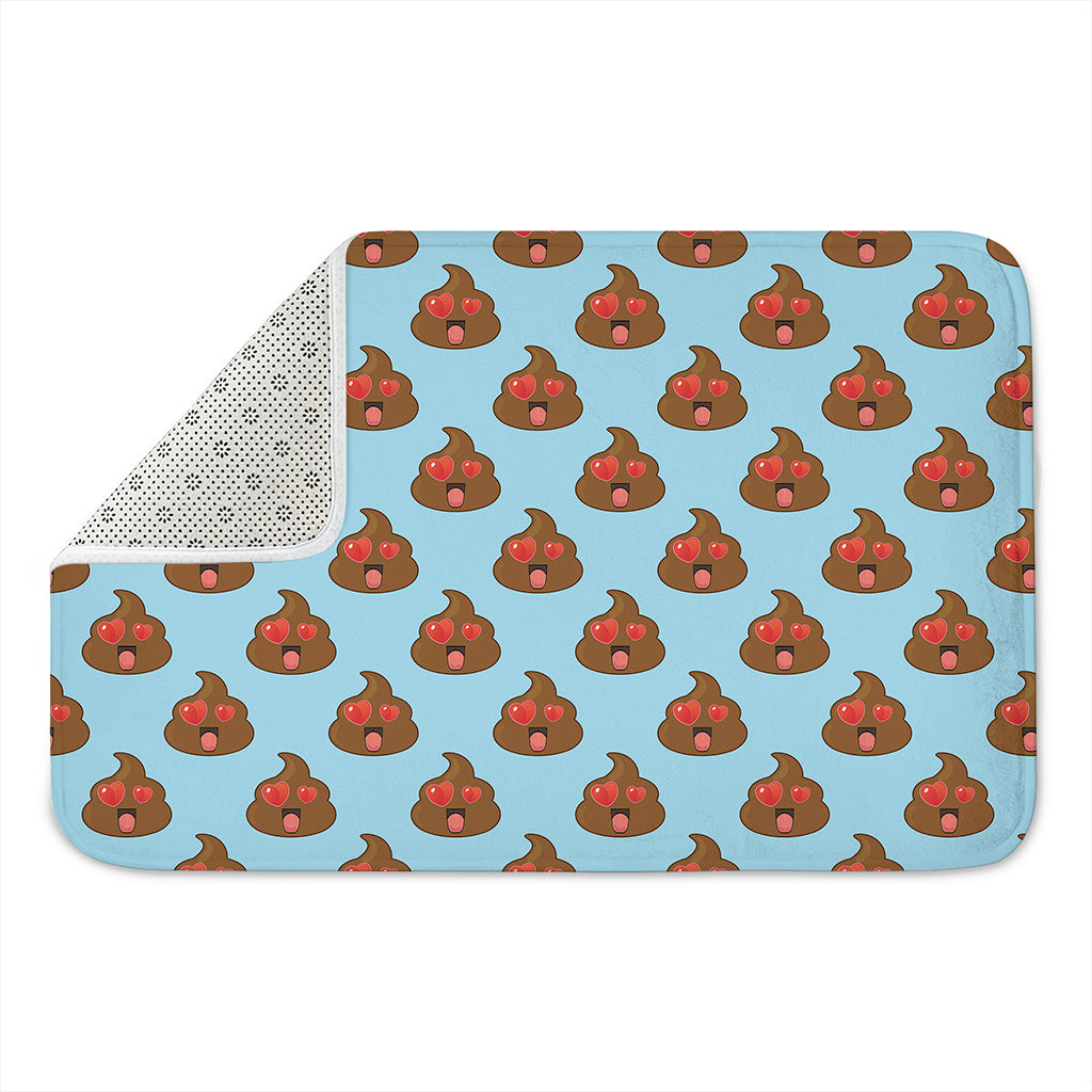 Lovely Poop Pattern Print Indoor Door Mat