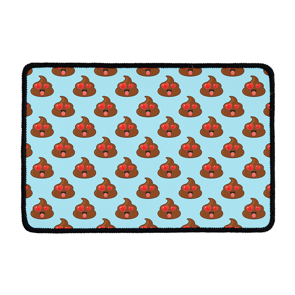 Lovely Poop Pattern Print Kitchen Mat