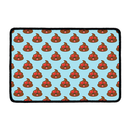 Lovely Poop Pattern Print Kitchen Mat