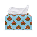 Lovely Poop Pattern Print Leather Tissue Box Cover