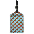 Lovely Poop Pattern Print Luggage Tag
