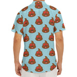 Lovely Poop Pattern Print Men's Deep V-Neck Shirt