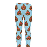 Lovely Poop Pattern Print Men's leggings