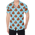 Lovely Poop Pattern Print Men's Shirt