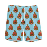 Lovely Poop Pattern Print Men's Sports Shorts