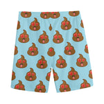 Lovely Poop Pattern Print Men's Sports Shorts