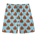 Lovely Poop Pattern Print Men's Swim Trunks
