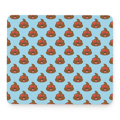 Lovely Poop Pattern Print Mouse Pad
