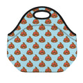 Lovely Poop Pattern Print Neoprene Lunch Bag