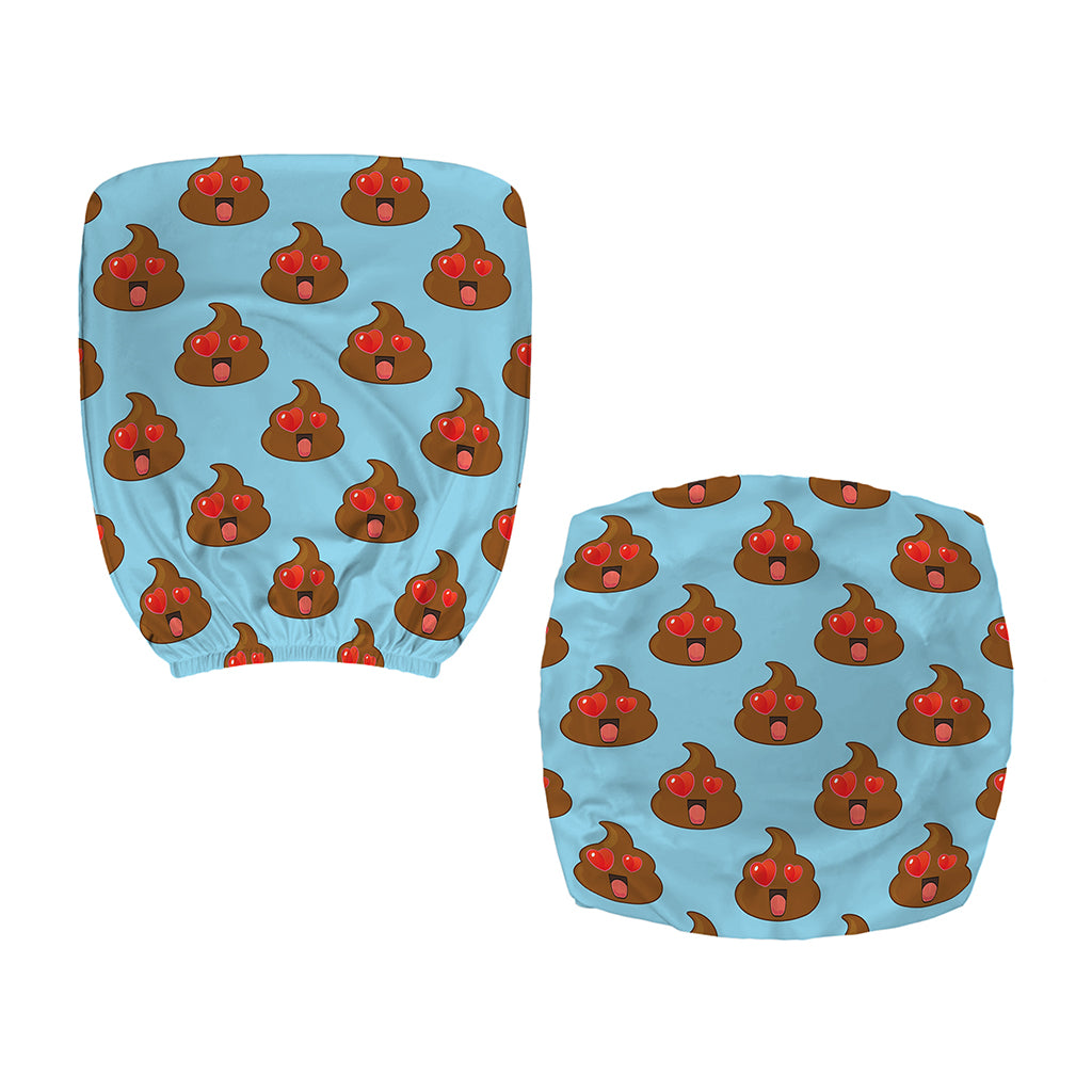 Lovely Poop Pattern Print Office Chair Cover