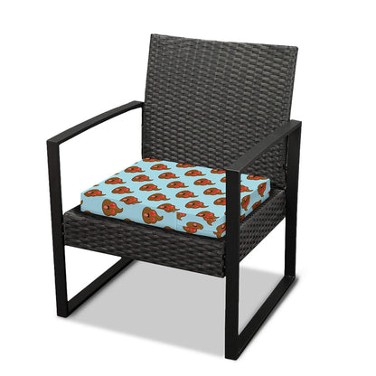 Lovely Poop Pattern Print Outdoor Seat Cushion Cover