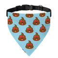 Lovely Poop Pattern Print Over The Collar Dog Bandana