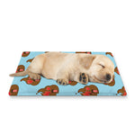 Lovely Poop Pattern Print Pet Cooling Mat Cover