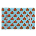Lovely Poop Pattern Print Placemat