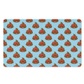 Lovely Poop Pattern Print Polyester Doormat
