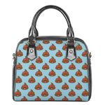 Lovely Poop Pattern Print Shoulder Handbag