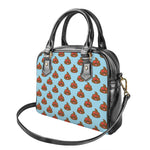 Lovely Poop Pattern Print Shoulder Handbag
