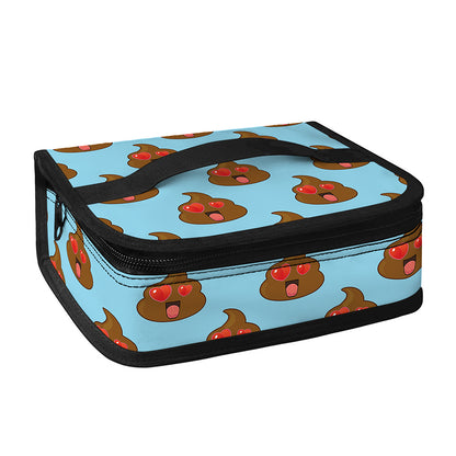 Lovely Poop Pattern Print Small Lunch Bag