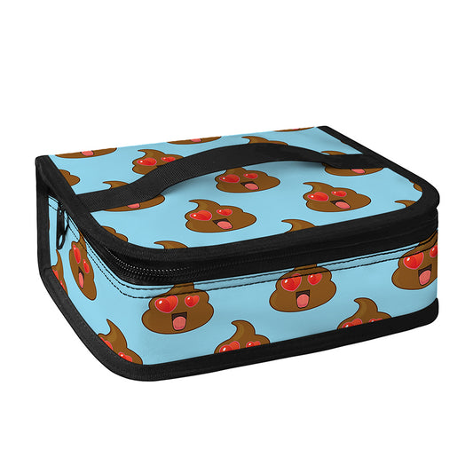 Lovely Poop Pattern Print Small Lunch Bag