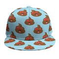 Lovely Poop Pattern Print Snapback Cap