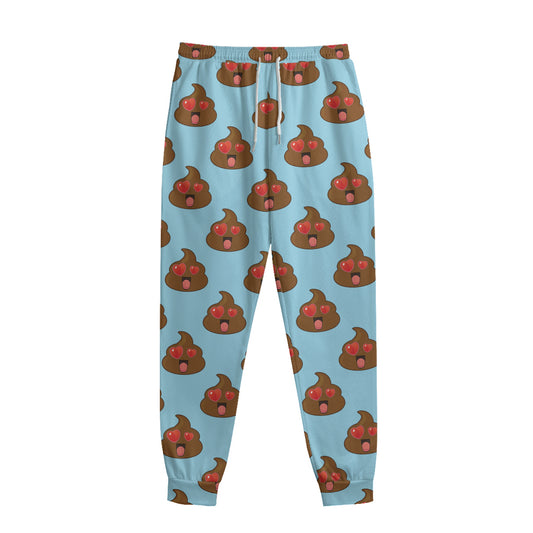Lovely Poop Pattern Print Sweatpants