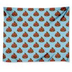 Lovely Poop Pattern Print Tapestry